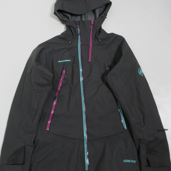 Mammut Women's Gore-Tex Ski Jacket Gray Size XS - Picture 1 of 12